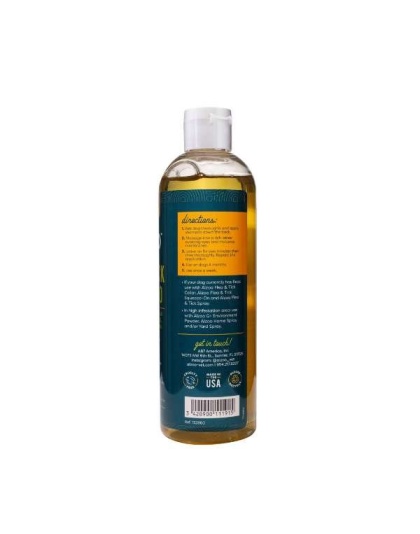 ALZOO Plant-Based Flea and Tick Repellent Shampoo for Dogs, 12oz