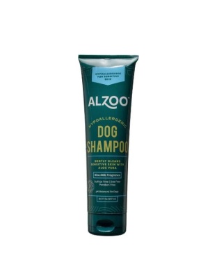 ALZOO Plant-Based Hypoallergenic Dog Shampoo, 8oz - 8oz