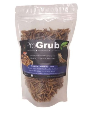 Dried Black Soldier Fly Larvae - 4oz