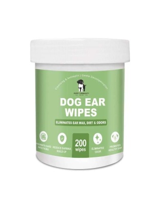 Dog Ear Wipes by Puppy Community