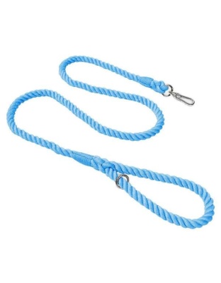 Light Blue - Rope Leash by Puppy Community