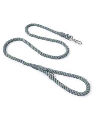 Light Gray - Rope Leash by Puppy Community