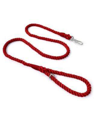 Red - Rope Leash by Puppy Community