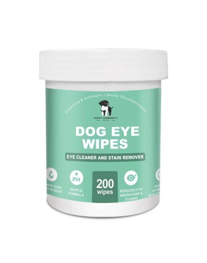 Dog Eye Wipes by Puppy Community