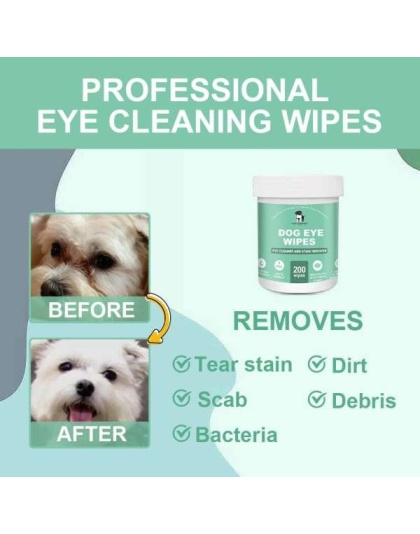 Dog Eye Wipes by Puppy Community