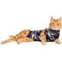 BLACK CAMO - SUITICAL Cat Recovery Suits - 2XS
