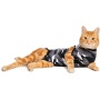 BLACK CAMO - SUITICAL Cat Recovery Suits - S