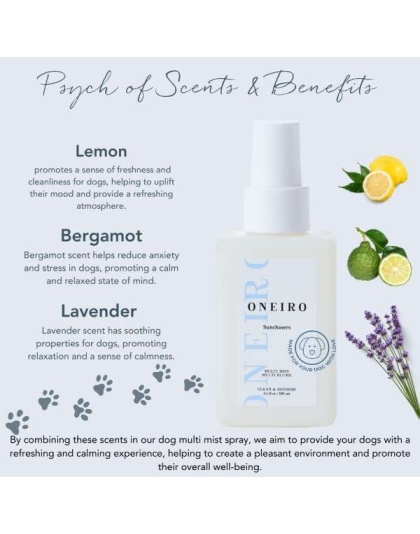 Luxury Dog Multi Mist Spray  - 3.4 fl oz