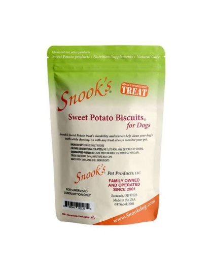 Sweet Potato Dog Biscuits - Small, biscuit-size pieces - 4oz