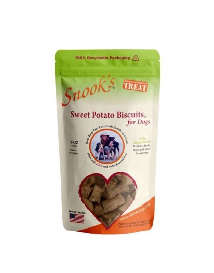 Sweet Potato Dog Biscuits - Small, biscuit-size pieces - 4oz