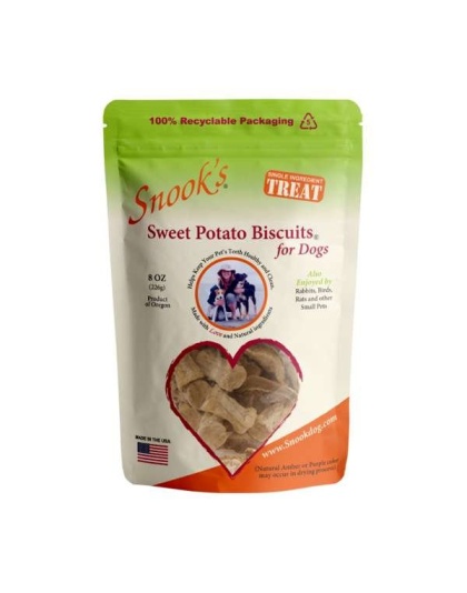 Sweet Potato Dog Biscuits - Small, biscuit-size pieces - 8oz