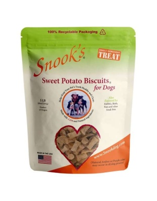 Sweet Potato Dog Biscuits - Small, biscuit-size pieces - 1lb