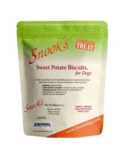 Sweet Potato Dog Biscuits - Small, biscuit-size pieces - 8oz