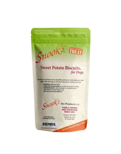 Sweet Potato Dog Biscuits - Small, biscuit-size pieces - 1lb