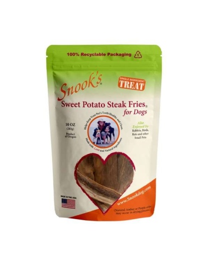 Sweet Potato Dog Steak Fries - Steak Fry shaped pieces - 5lb