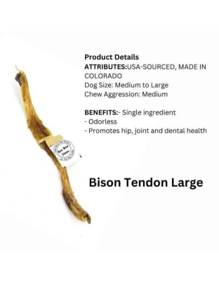 Colorado Bison Tendon Large
