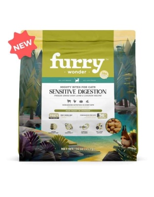 Sensitive Digestion Freeze-Dried Raw Lamb&Chicken Recipe for Cats - 16oz