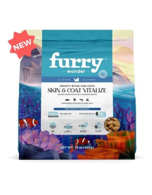 Skin&Coat Vitalize Freeze-Dried Raw Cod&Chicken Recipe for Cats - 16oz