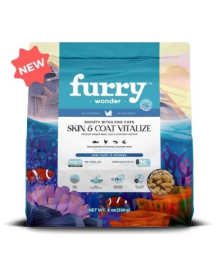 Skin&Coat Vitalize Freeze-Dried Raw Cod&Chicken Recipe for Cats - 8oz