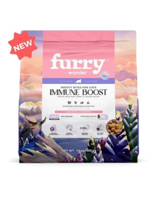 Immune Boost freeze-dried Raw Turkey&Chicken Recipe for Cats - 16oz