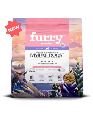 Immune Boost freeze-dried Raw Turkey&Chicken Recipe for Cats - 8oz