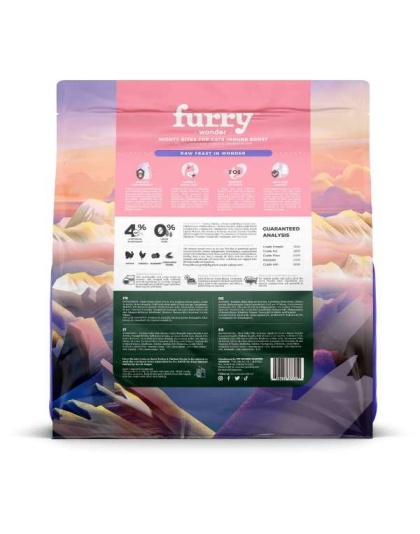 Immune Boost freeze-dried Raw Turkey&Chicken Recipe for Cats - 8oz