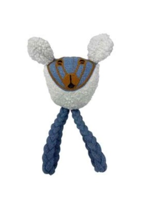 Indigo - Lamb Ball & Rope Toy - One Size