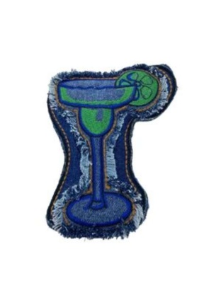 Indigo - Margarita Crinkle Cocktail Toy - One Size