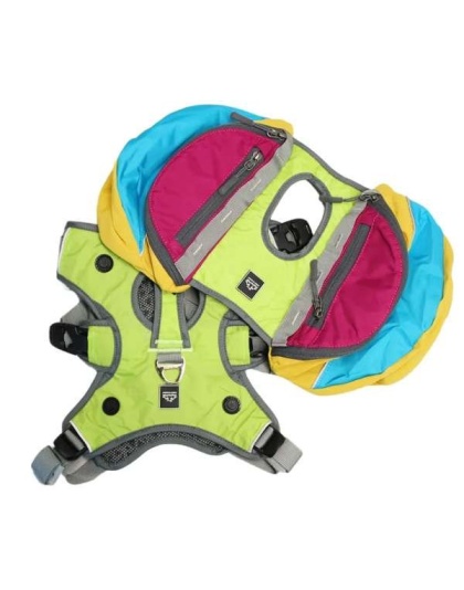 RETRO - Adventurer 2-piece Dog Pack With EZ Latch  Harness - Extra Large