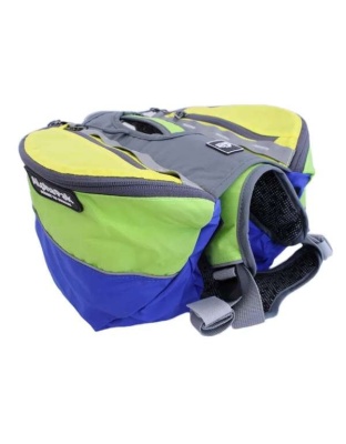 RAIN FOREST - Adventurer 2-piece Dog Pack With EZ Latch  Harness - Large