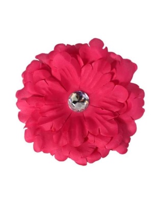 Pink - FL2002 | Daisy Flower Dog/ Cat Bow on Velcro Collar Attachment|Pets Ribbons