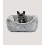 GRAY - NANDOG Cloud Reversible Bed