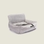 Nandog Dog Car Seat (LIGHT GREY) - LARGE