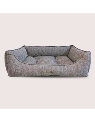 GRAY - NANDOG Poplin Large Reversible Dog Bed