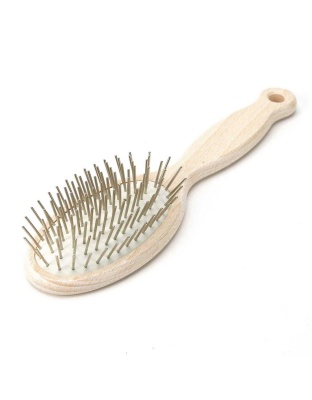 AS Wooden Pin Brush Oval