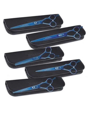 MGT 5200 Blue Titanium Shear Kit 5pc