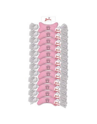 ZA Tiny Tugger Clip Strip - Pnk 12pc