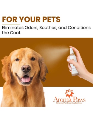 4.5 Oz. Dog Coat Spray Coconut Papaya