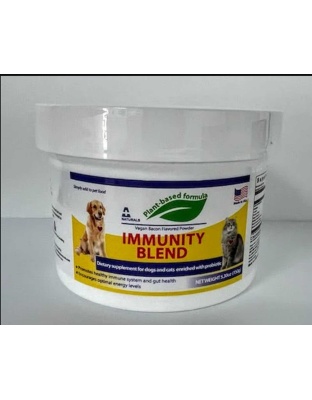 A-Plus Naturals plant-based Immunity blend for cats and dogs