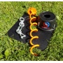 Double Dog Run Tangle-free Two Dog Tie Out Stake - Heavy-Duty Tie Out Stake - 1200lbs