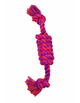 Purple / Magenta - Amazing Pet Products Coil Rope  - 15"