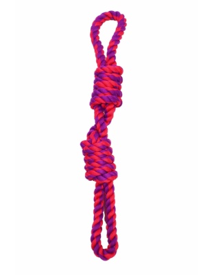 Purple / Magenta - Amazing Pet Products Rope With Handle  - 20"