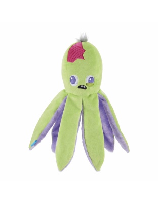 BARK Undead Ollie The Octopus Plush Dog Toy