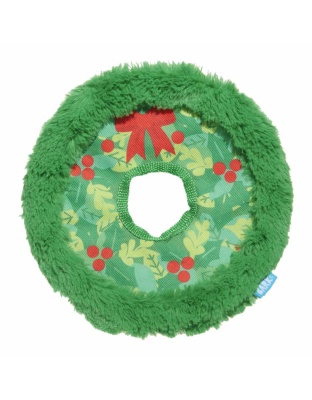 BARK Wreath Toss Fetch Dog Toy