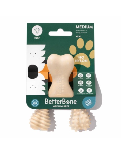 Betterbone Beef Dog Chew Toy  - Medium Mini