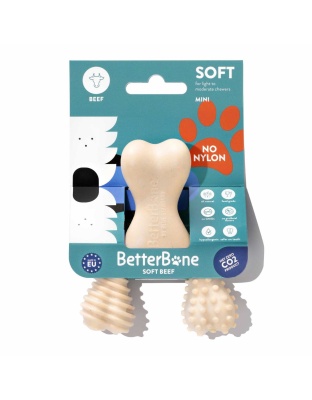 Betterbone Soft Beef Dog Chew Toy  - Mini