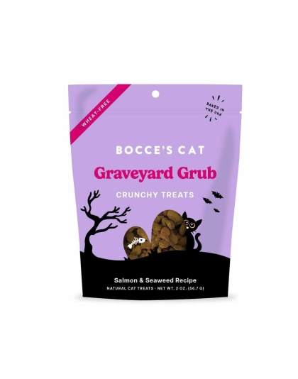 Bocce's Bakery Graveyard Grub Crunchy Cat Treats