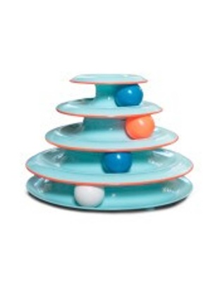 Catstages Chase Meowtain Cat Track Toy Blue