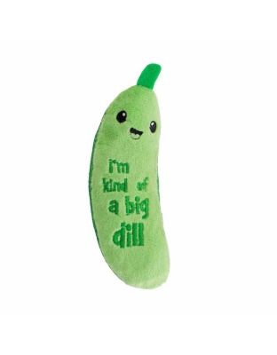 Catstages Crunchy Pickle Kicker Cat Toy Green