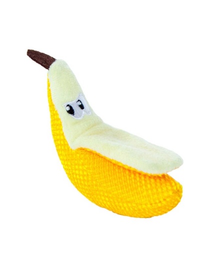 Catstages Dental Banana Yellow Cat Toy